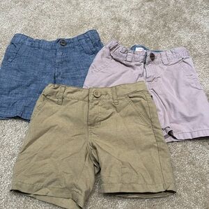 Cat & Jack Bundle of three 4T chino shorts
